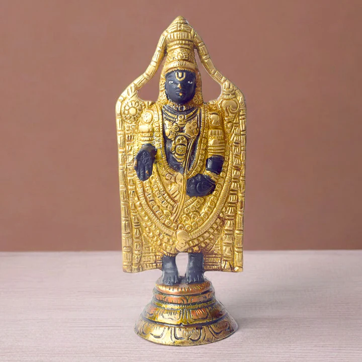 Lord Venkateshwara’s Blessings Brass Idol